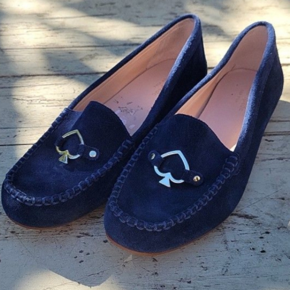 Kate Spade Loafers Navy Size 9